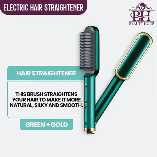 Hair Straightener & Curler 2-in-1 Ionic