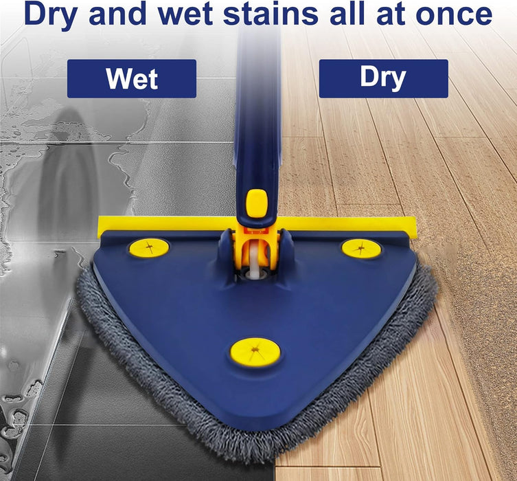 Adjustable 360° Triangular Cleaning Mop